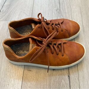Men’s OluKai Leather Waterproof Shoes - Very Comfy